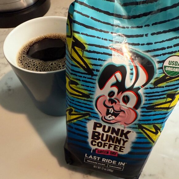 Green Day's Punk Bunny‎ Coffee Organic Fair Trade Last Ride In & Soundcheck - Picture 3 of 16